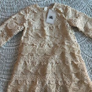 Only Little Once Cream Lace Dress